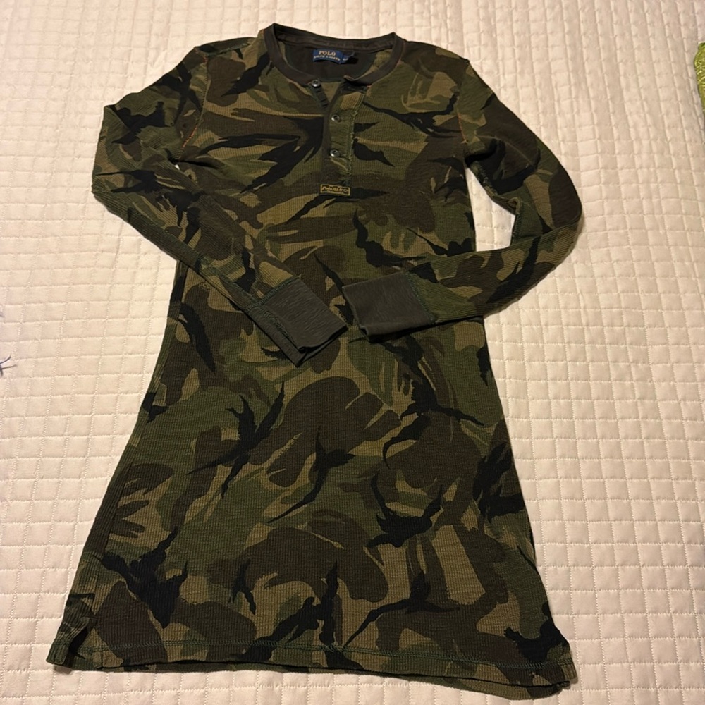 Polo Ralph Lauren size Small Camo dress.